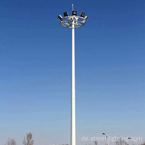 LED High Mast Lighting Pole für Fußballfeld